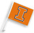 Illinois Fighting Illini Car Flag