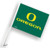 Oregon Ducks "O" Car Flag