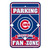 Chicago Cubs  Plastic Fan Zone Parking