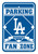 Los Angeles Dodgers  Plastic Fan Zone Parking