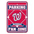 Washington Nationals  Plastic Fan Zone Parking