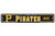 Pittsburgh Pirates Sign 4x24 Plastic Street Sign