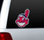 Cleveland Indians Die-Cut Window Film - Large