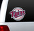 Minnesota Twins Die-Cut Window Film - Large