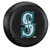 Seattle Mariners Tire Cover Large Size Black