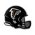 Atlanta Falcons Embossed Helmet Emblem "Falcon" Logo