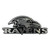 Baltimore Ravens Molded Chrome Emblem "Raven Head" Primary Logo & Wordmark Chrome
