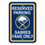 Buffalo Sabres 12 in. x 18 in. Plastic Reserved Parking Sign