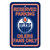 Edmonton Oilers 12 in. x 18 in. Plastic Reserved Parking Sign