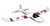 Carolina Hurricanes Glider Airplane
