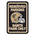 New Orleans Saints 12 in. x 18 in. Plastic Reserved Parking Sign