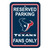 Houston Texans 12 in. x 18 in. Plastic Reserved Parking Sign