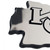 Cleveland Browns Molded Chrome Emblem "Helmet" Primary Logo & Wordmark Chrome