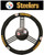 Pittsburgh Steelers Steering Wheel Cover Leather Style