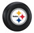 Pittsburgh Steelers Tire Cover Large Size Black Logo Design
