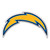 Los Angeles Chargers Magnet Car Style 12 Inch Logo Design