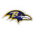Baltimore Ravens Magnet Car Style 12 Inch Right Logo Design