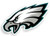 Philadelphia Eagles 12" Logo Car Magnet