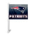 New England Patriots Car Flag Ombre