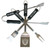 Las Vegas Raiders 4 Piece Bbq Set