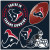 Houston Texans 4 Piece Magnet Set