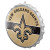 New Orleans Saints Bottle Cap Sign