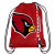 Arizona Cardinals Drawstring Backpack