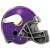 Minnesota Vikings Helmet Trailer Hitch Cover