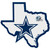 Dallas Cowboys Home State Decal