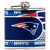 New England Patriots Stainless Steel 6 oz. Flask with Metallic Graphics