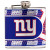 New York Giants Stainless Steel 6 oz. Flask with Metallic Graphics