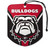 Georgia Bulldogs Air Freshener 2-pk "New Bulldog" Logo & Wordmark