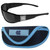 N. Carolina Tar Heels Chrome Wrap Sunglasses and Sport Carrying Case