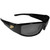 Purdue Boilermakers Black Wrap Sunglasses