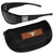 Texas Longhorns Chrome Wrap Sunglasses and Zippered Carrying Case