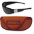 Virginia Tech Hokies Chrome Wrap Sunglasses and Sport Carrying Case