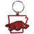 Arkansas Razorbacks Home State Flexi Key Chain