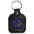 Boise State Broncos Square Leatherette Key Chain