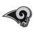 Los Angeles Rams Bling Decal "Ram Head" Primary Logo