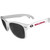 Georgia Bulldogs Beachfarer Bottle Opener Sunglasses, White