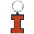 Illinois Fighting Illini Flex Key Chain