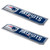 New England Patriots Embossed Truck Emblem 2-pk Primary Logo & Wordmark Blue