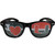 Miami Hurricanes I Heart Game Day Shades