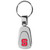 N. Carolina State Wolfpack Steel Teardop Key Chain