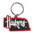 Nebraska Cornhuskers Home State Flexi Key Chain