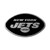 New York Jets Molded Chrome Emblem Oval Jets Primary Logo Chrome