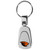 Oregon St. Beavers Steel Teardop Key Chain