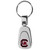 S. Carolina Gamecocks Steel Teardop Key Chain