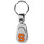 Syracuse Orange Steel Teardop Key Chain