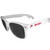 Utah Utes Beachfarer Bottle Opener Sunglasses, White